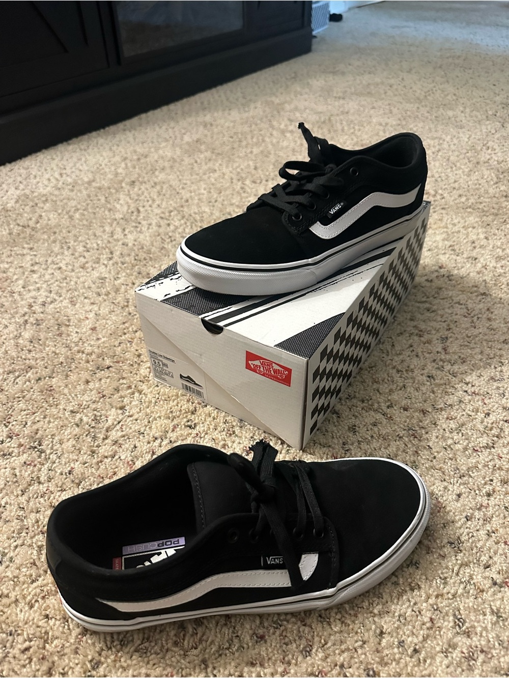 Vans chuckka lows sidestripe